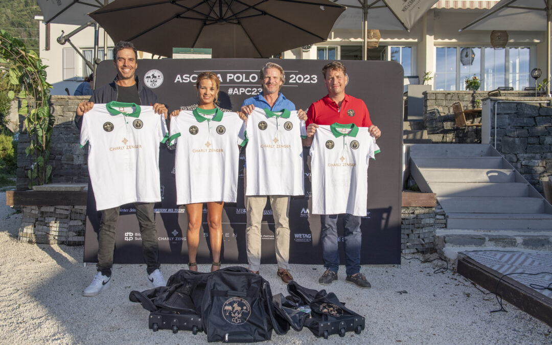 Ascona Polo Cup 2023: Charly Zenger come sponsor della squadra